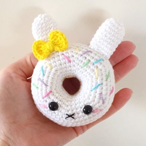 Bunny Donuts PDF Pattern, amigurumi, crochet image 4