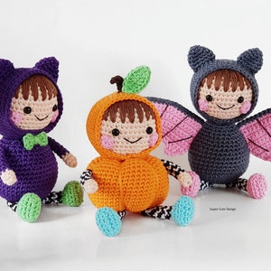 Halloween Ami PDF Pattern, crochet, amigurumi image 2