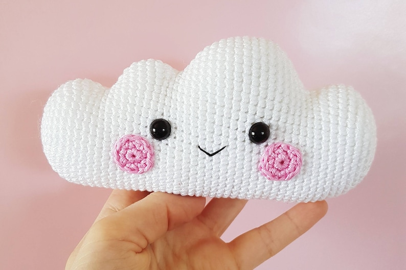 Cloud Mobile PDF Pattern, crochet, amigurumi image 6