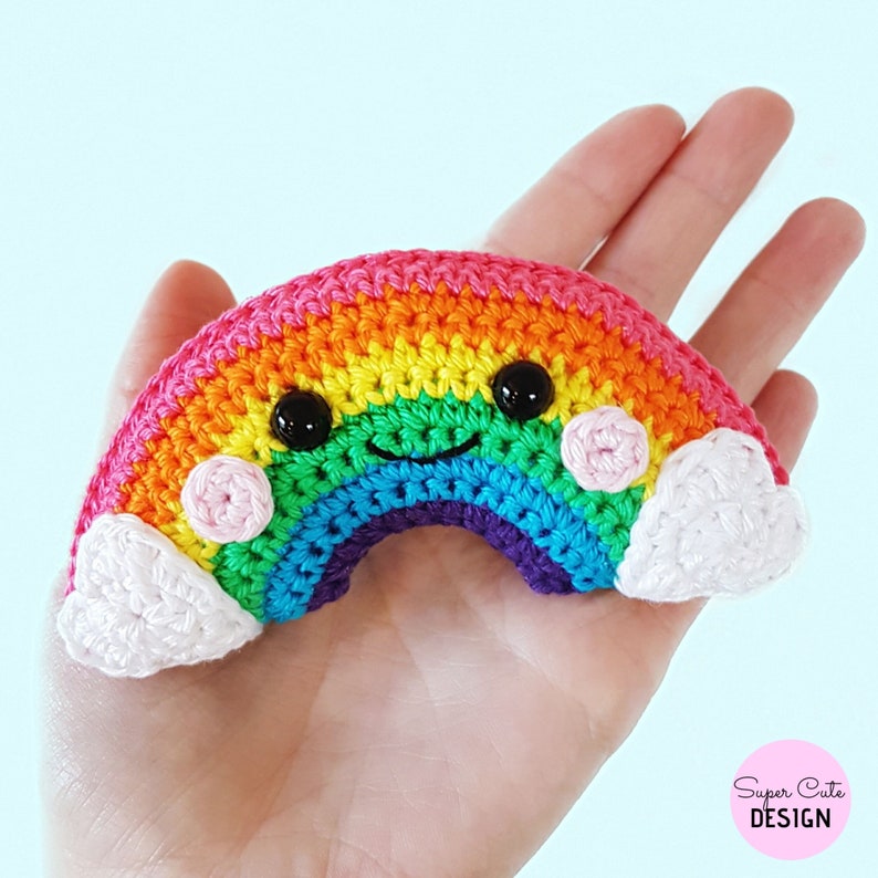 Little Rainbow PDF Pattern, crochet, amigurumi image 2