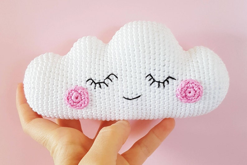 Cloud Mobile PDF Pattern, crochet, amigurumi image 7