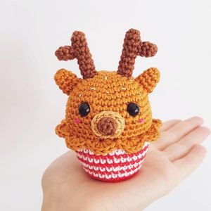 Christmas Cupcakes PDF Pattern, crochet, amigurumi image 4