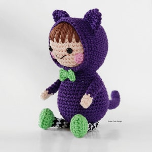 Halloween Ami PDF Pattern, crochet, amigurumi image 5