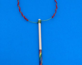 Wire bubble wand