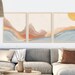 Boho Wall Art, Boho Decor, Mountain Sea Sun ,Mid Centoury Art,Rising Sun Boho, Boho Set of 3,Boho Printable,Boho Wall Decor, Bedroom WallArt