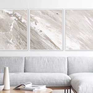 Modern Wall Art, Set of 3 , Abstract Art Set, Neutral colors Set, 3 Poster Set ,Printable Wall Art, Scandinavian wall art,Bedroom Wall Art
