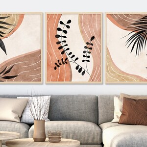 Boho Wall Art | Boho Set of 3 | Boho Botanical Wall Art | Boho Home Decor | Boho Style | Wall Art | Boho Printable | Boho Decor |Bedroom Art