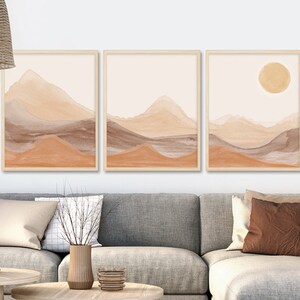 Boho Wall Art, Boho Decor, Mountain Sun Boho, Rising Sun Boho,Wall Art, Boho Printable, Boho Printable Wall Art, Bedroom Wall Art, Boho Art