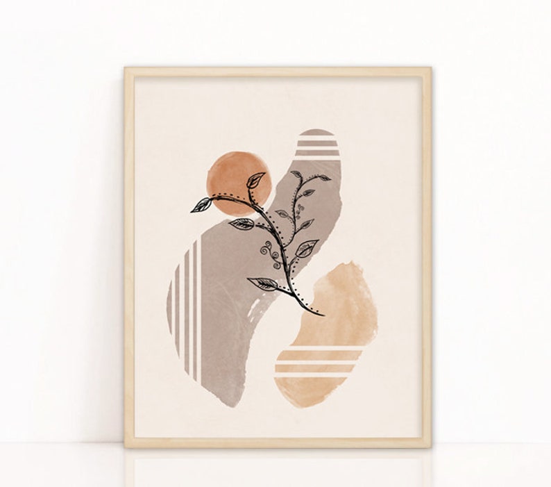 Boho Wall Art boho Art Set Boho Decoration Boho Decor Etsy