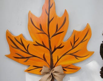 Deurhanger Giant Fall Maple Leaf, kies uit 4 kleuren