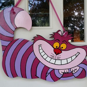 Cheshire Cat door hang