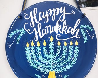 Hanukkah 20" door hang