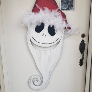 Jack Skellington Santa Door Hang