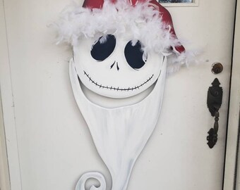 Jack Skellington Santa Door Hang