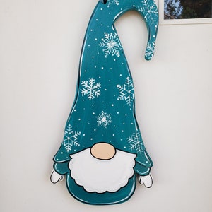 Winter Gnome door hang
