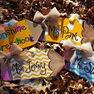 Teacher Pencil classroom door hang in any style you like