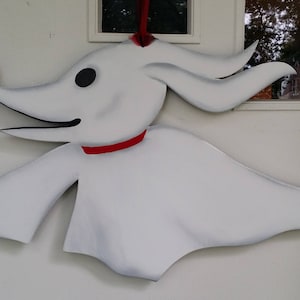 Zero the Dog door hang with 2 styles of nose