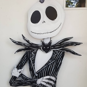 Jack Skellington door hang