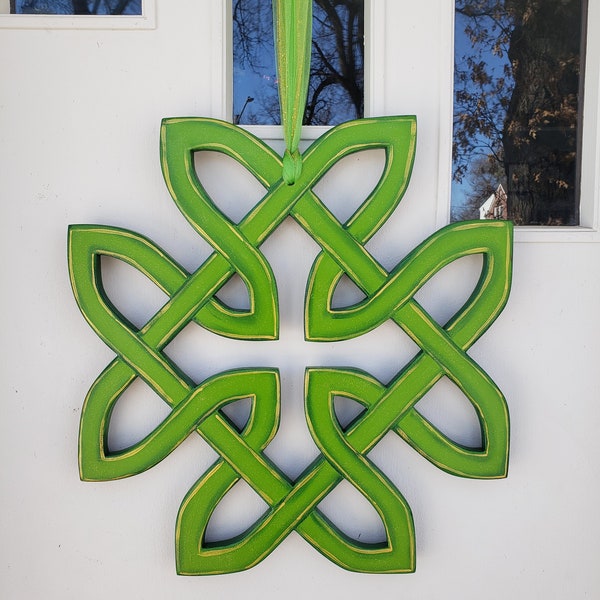 March Celtic Knot door hang