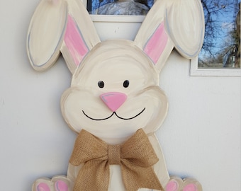 Easter Bunny 3D door hang in 9 colors