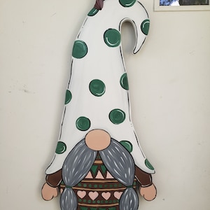 Christmas Gnome #2 door hang
