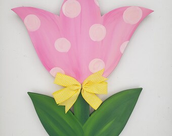 Frühling Tulpe Türbehang in 5 Farben