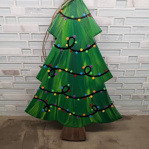 Decoración colgante para árbol de Navidad del tamaño de un cubículo