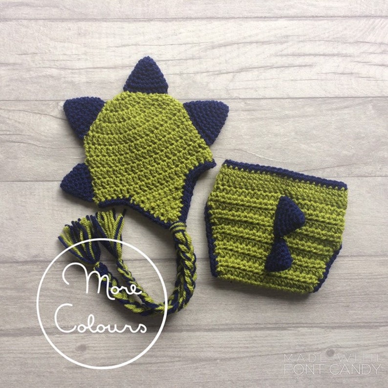 crochet baby dinosaur outfit