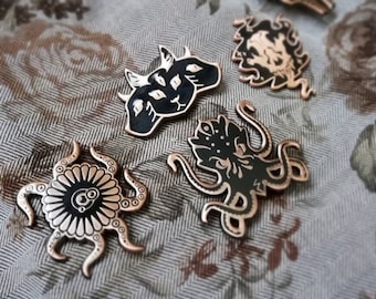 Lovecraft - Hard Enamel Pins