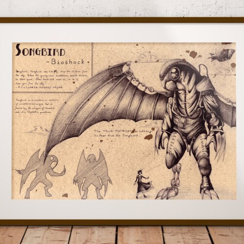 Bioshock Infinite Poster Set Etsy