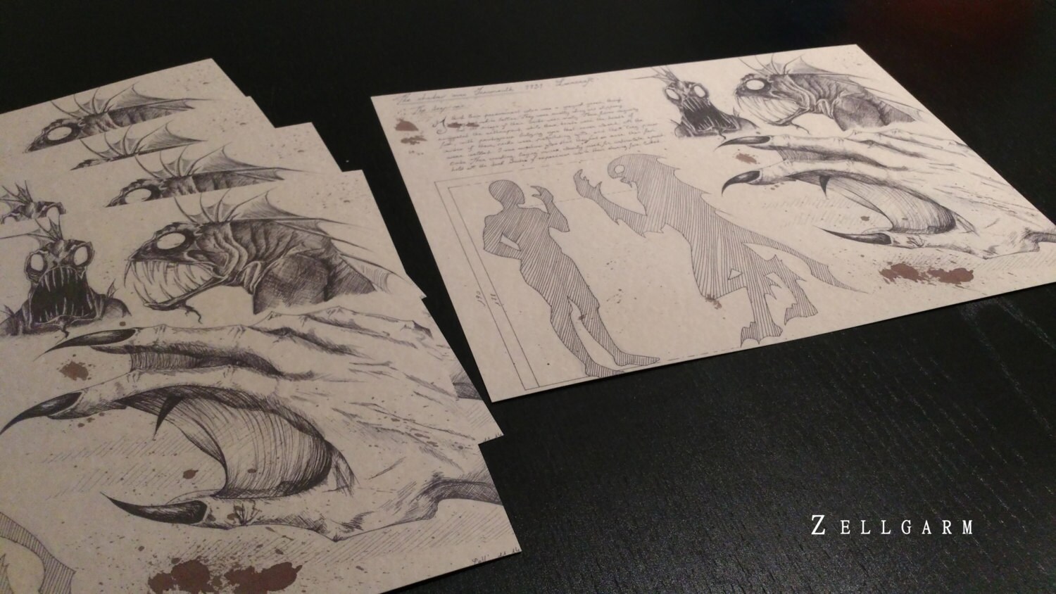 Medium Deep One Lovecraft Art Print - Etsy España