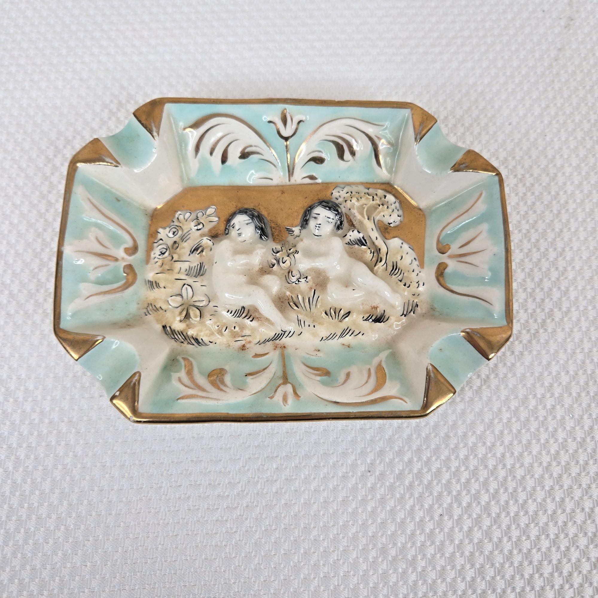Capodimonte Ashtray - Etsy