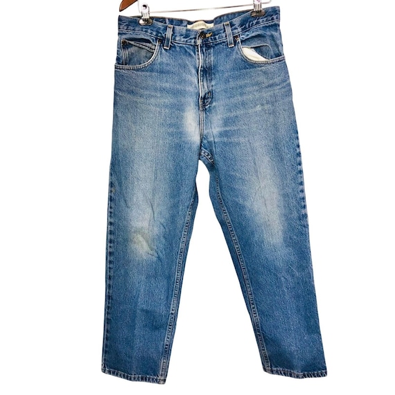 Vintage 90s Faded Glory Mens Jeans 34 X 29 Blue Medium Wash 