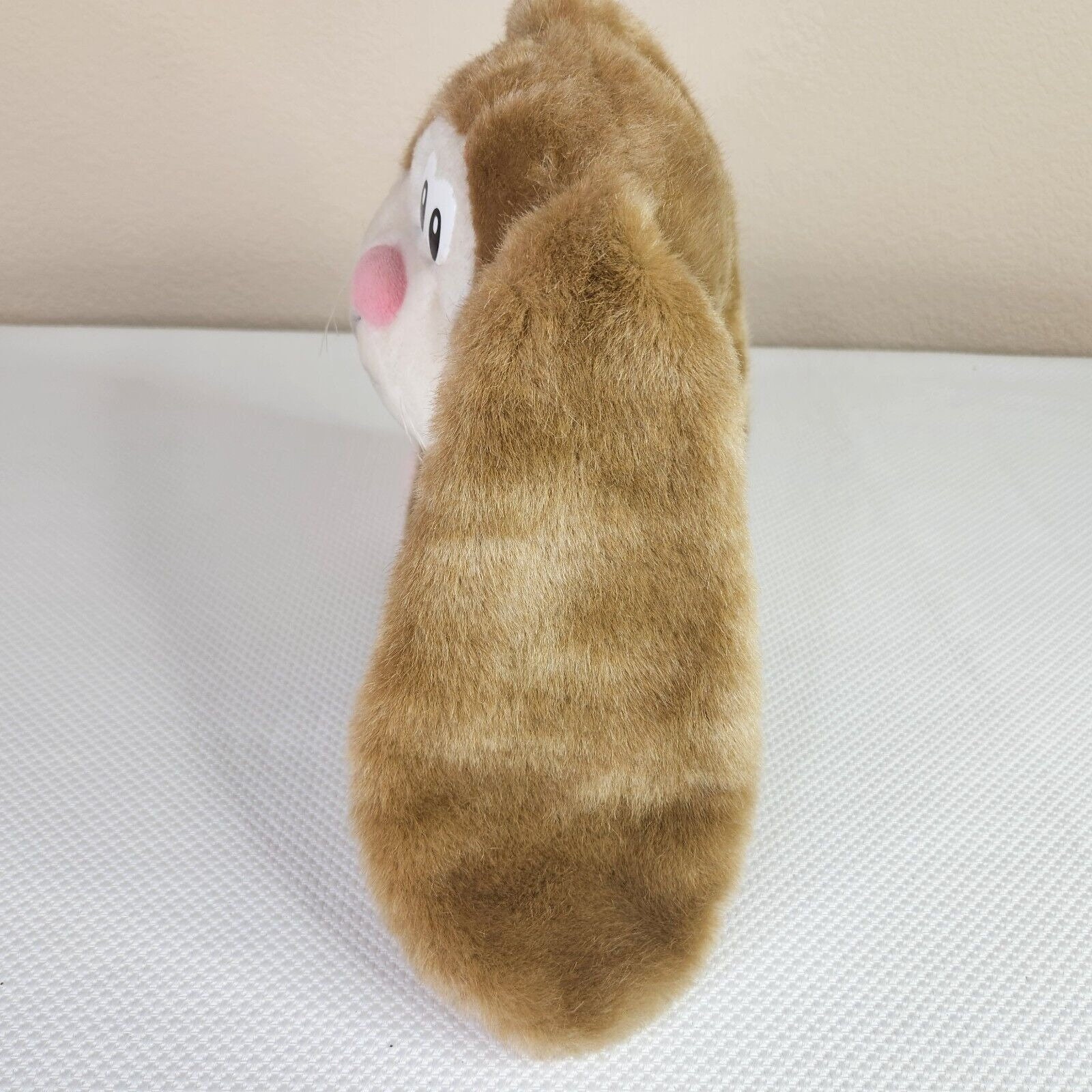 Vintage 80s Applause Easter Bunny Rabbit Plush Big Lop Ears Slippers 10 ...
