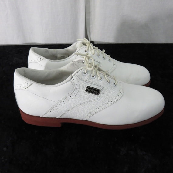Vintage FootJoy DryJoys Golf Shoes Womens 7 Sympatex White | Etsy