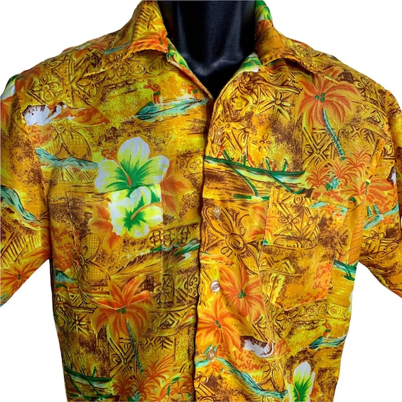 Vintage Men's Top - Yellow - S