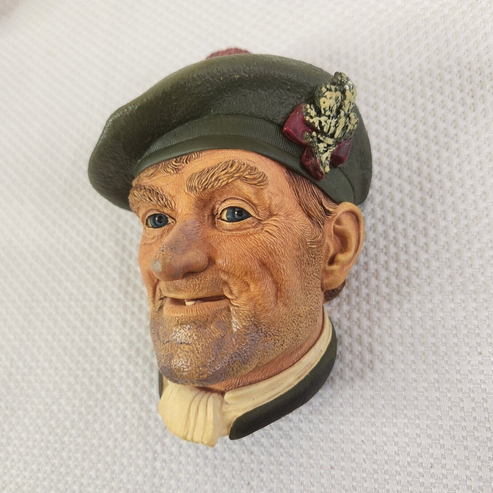 Vintage Bossons Jock Chalkware Head 1960's Congleton England - Etsy