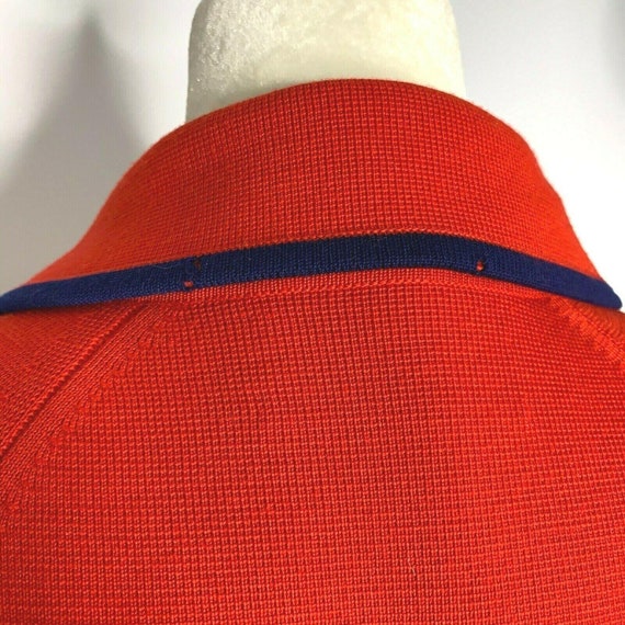 Vintage 60s Mod Dorce LeRoy Knitwear Set M Red Ja… - image 6
