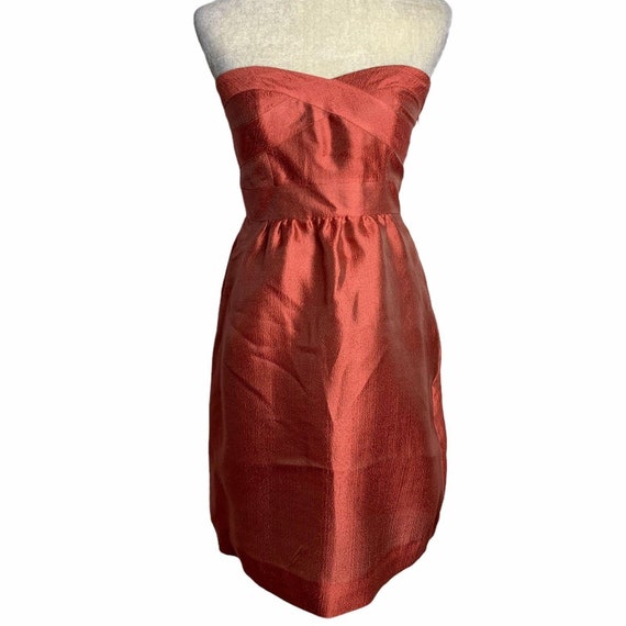 Vintage Ann Taylor Silk Blend Mini Dress 4 Pink Strapless Empire Waist - Etsy Vintage Ann Taylor Silk Blend Mini Dress 4 Pink Strapless Empire Waist - Etsy