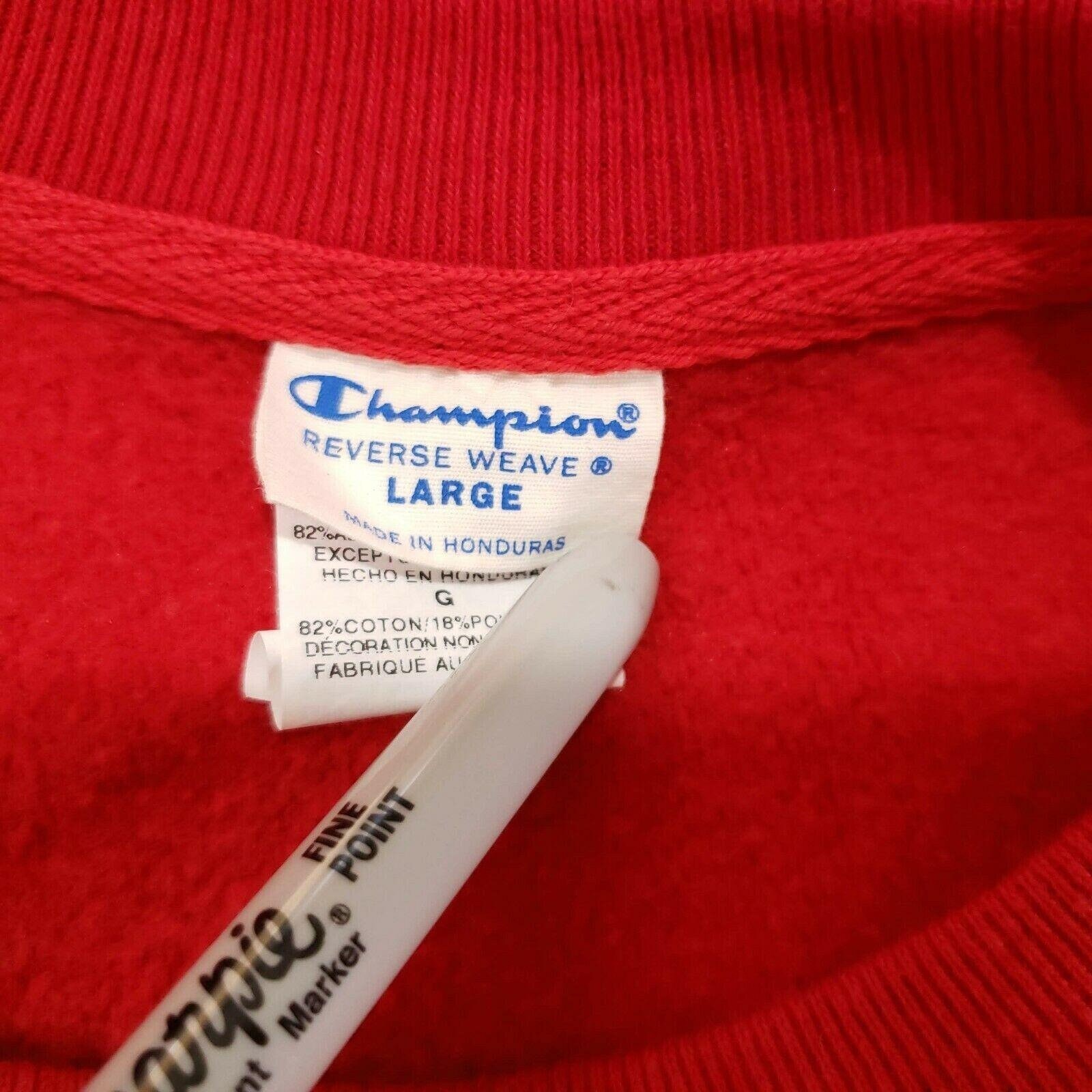 Vintage 90s Champion Reverse Weave L Sweatshirt Crewneck Boulder 