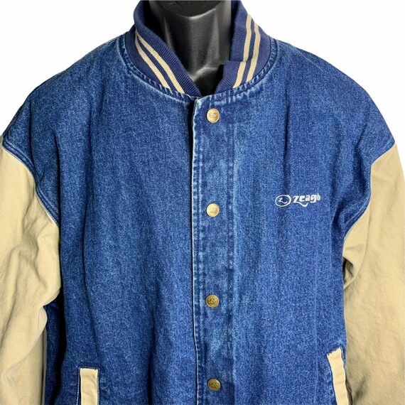 Vintage Lee Denim Jean Jacket XL Dark 