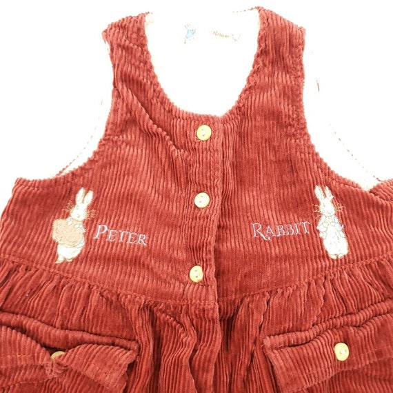 Vintage Beatrix Potter Peter Rabbit Corduroy Jump… - image 2