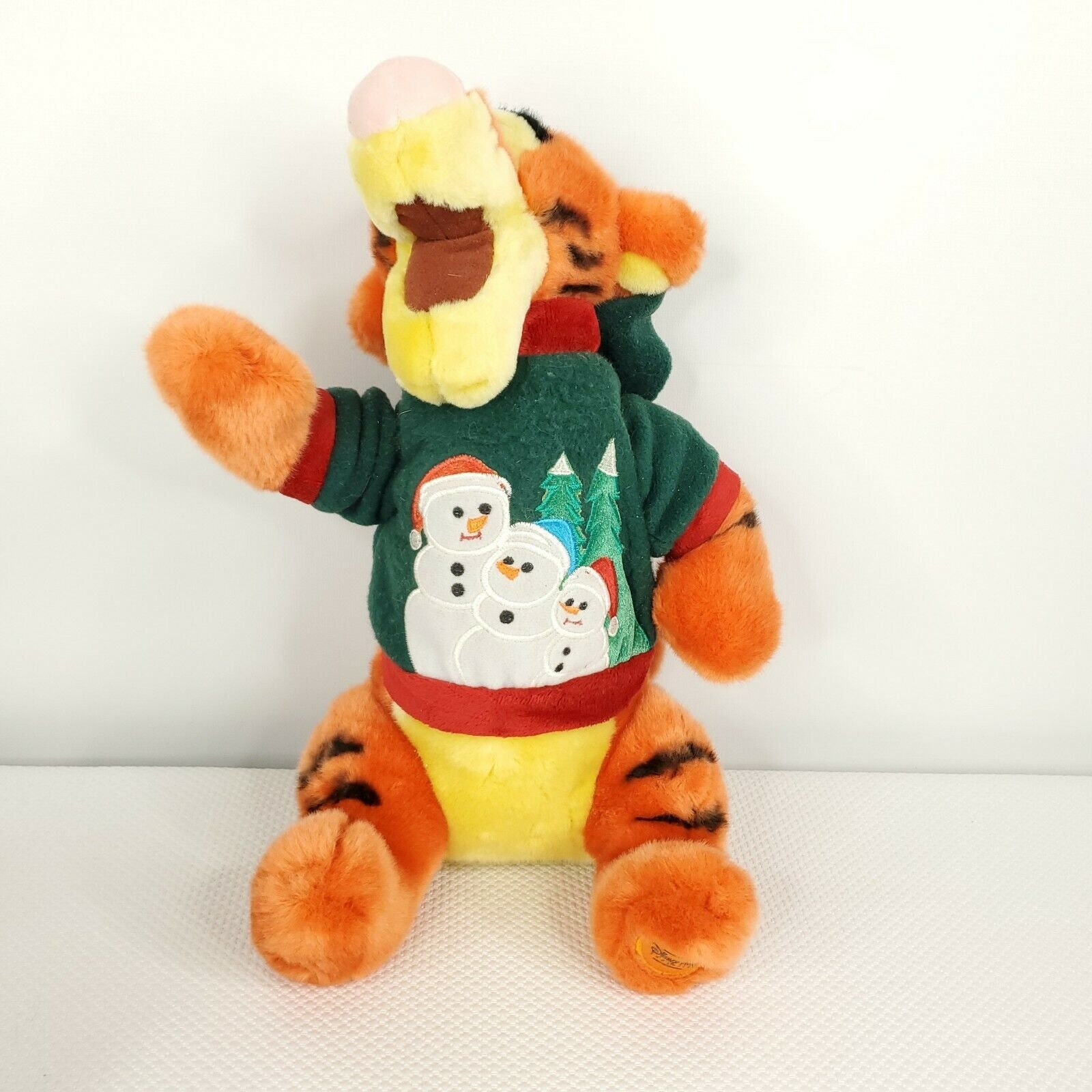 Disney Store Tigger Christmas Snowman 