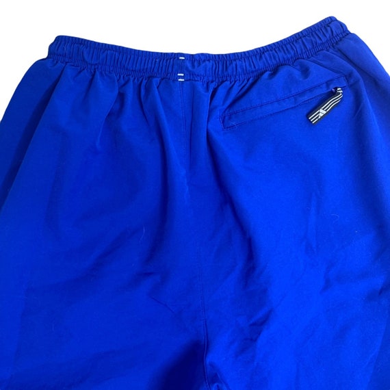 Vintage Y2K Adidas Athletic Shorts L Blue Drawstr… - image 5