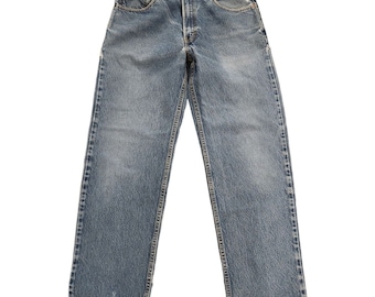 RARE LEVIS FLU Jeans Blue Japanese Designer Relaxed Fit Size 30