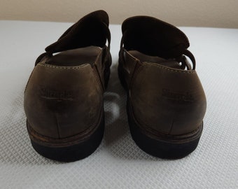 Vintage 90s Grunge Mens 12 Sandals Brown Fishman Simple Brand Lug Soles Vintage 90s Grunge Mens 12 Sandals Brown Fishman Simple  main image 4