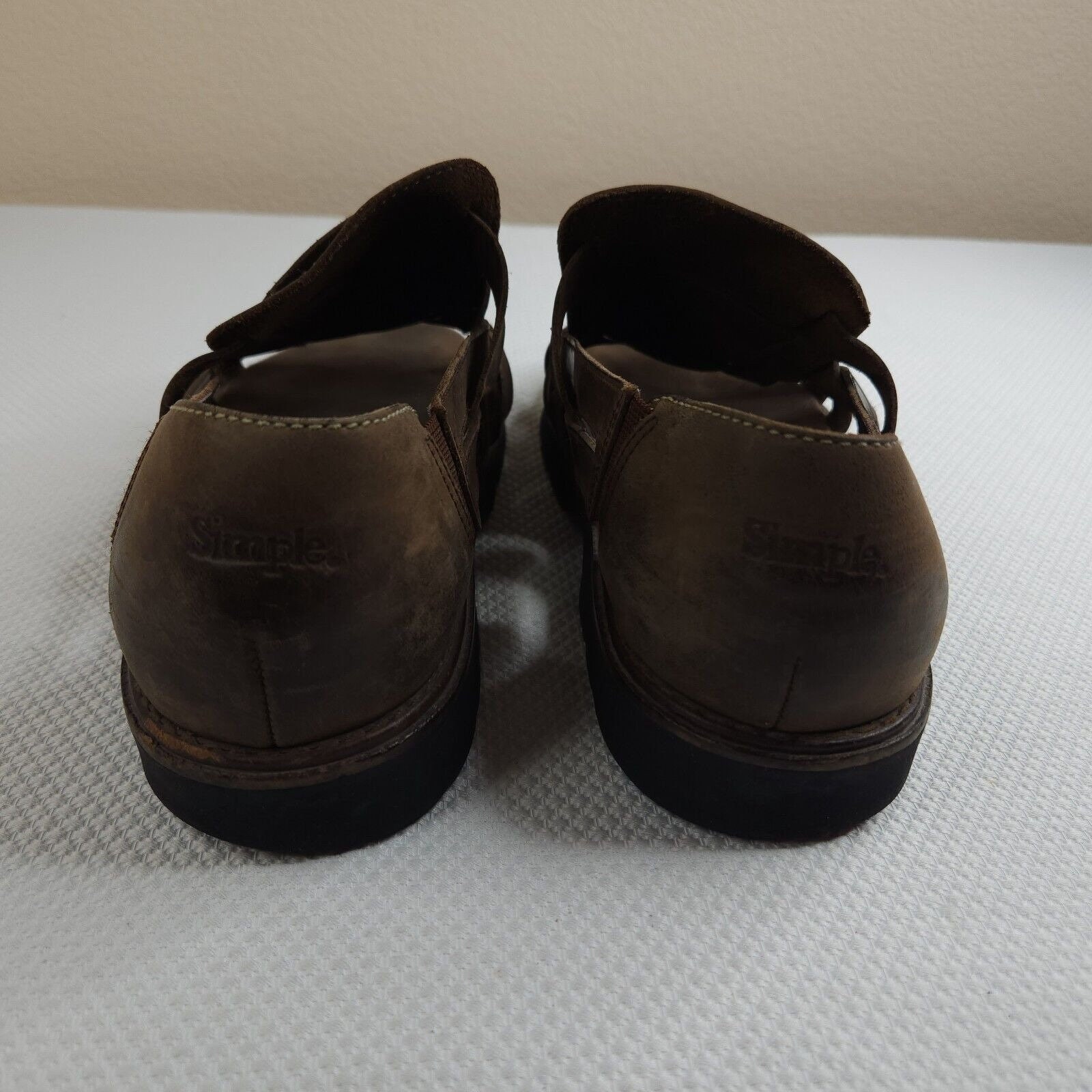 Vintage 90s Grunge Mens 12 Sandals Brown Fishman Simple Brand Lug Soles Vintage Skechers Fisherman Platform Sandals Mens 12 Brown  main image 2
