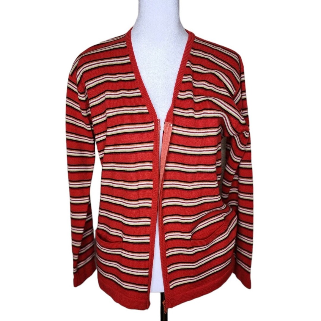 Vintage 90’s knit zip up cardigan