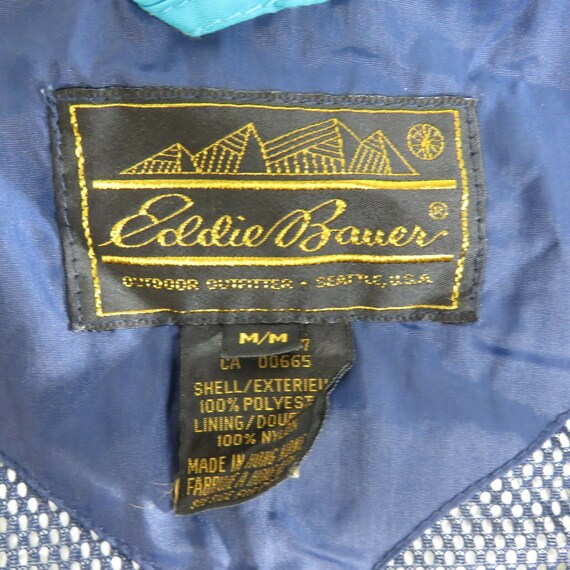 Vintage 80s Eddie Bauer Gore-tex Womens M Jacket Teal Blue Vintage 80s Eddie Bauer Gore-tex Womens M Jacket Teal Blue