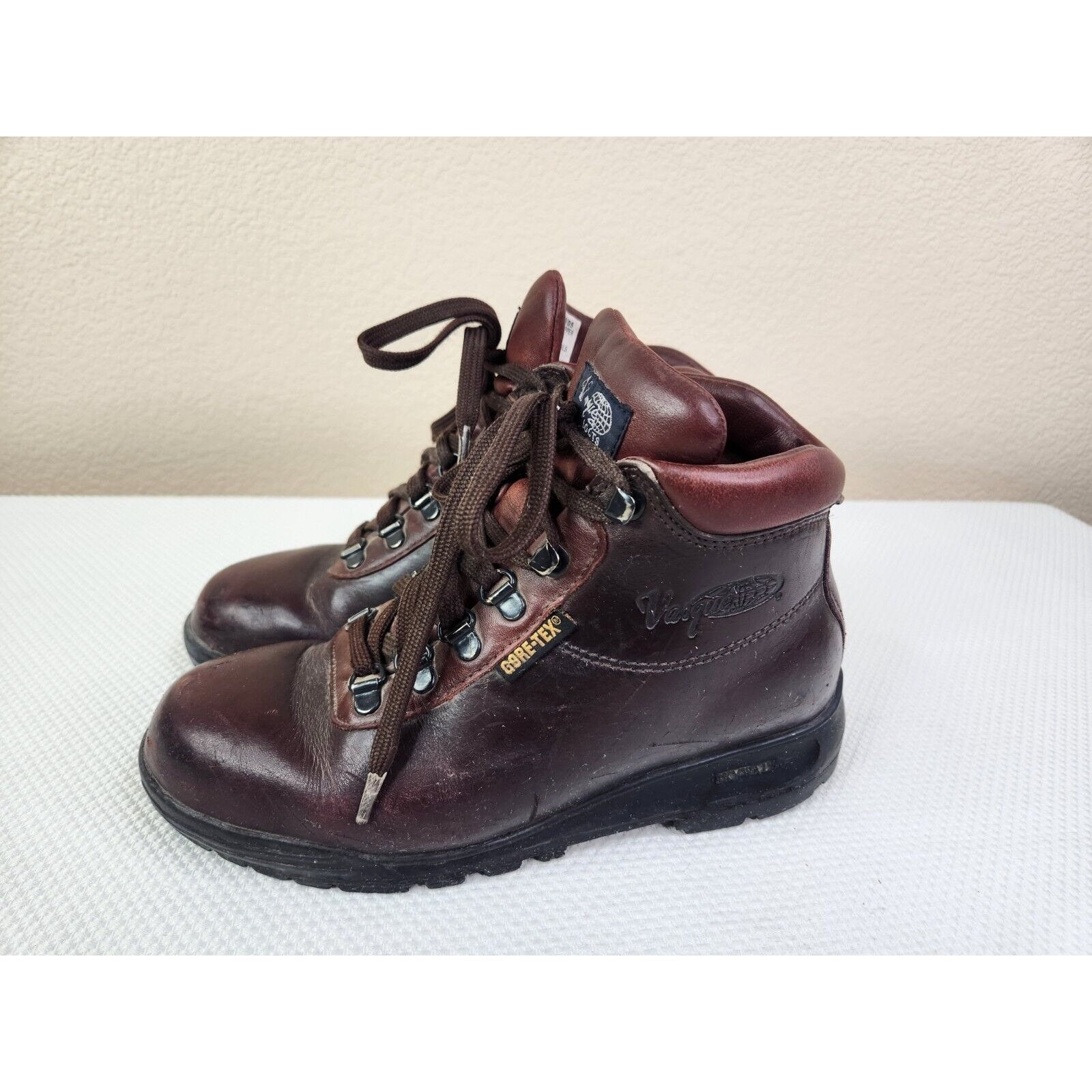 Vasque Skywalk Leather Gore-Tex Hiking Boots M7957P 03 Made in Italy  Women\'s 8 Vasque Skywalk Boots - Etsy main image 4